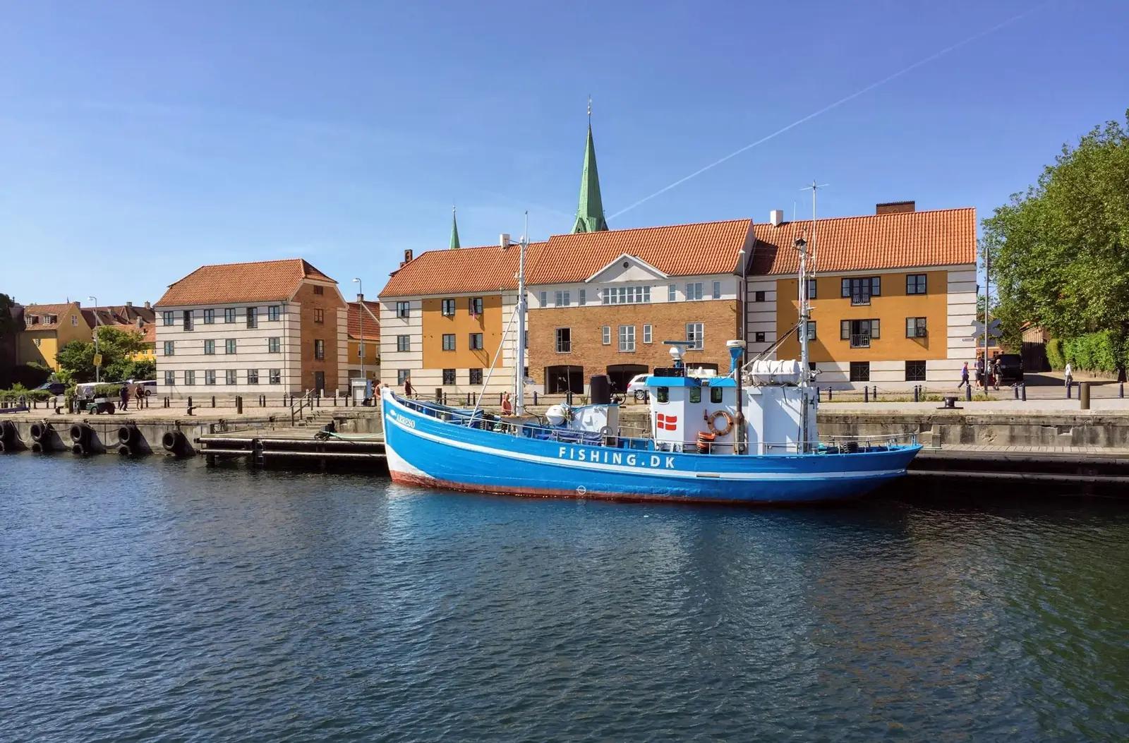 Fishing boat at Helsingør harbour