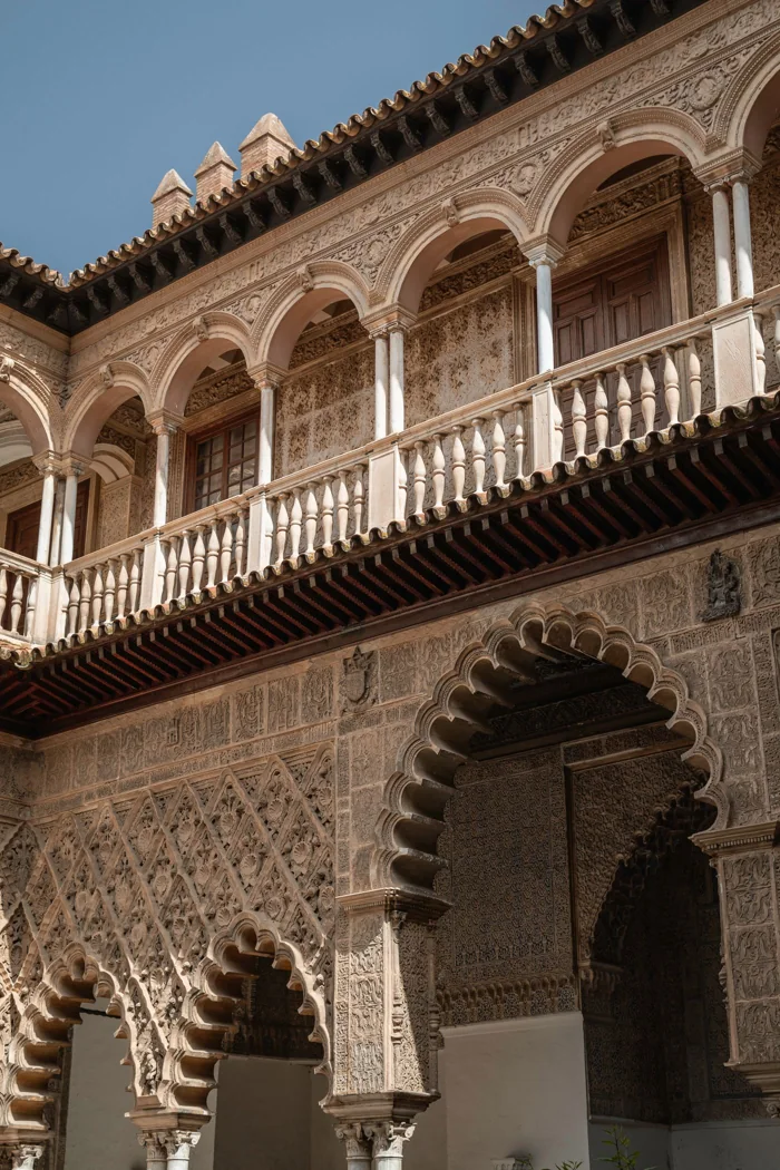 Decorative architecture at Seville's Royal Alcázar